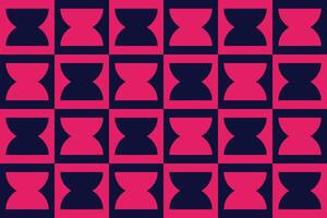 Geometric Shape Red and Black Geometric Pattern vector
