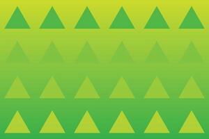 Triangles Green Geometric Background vector