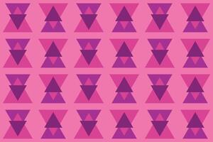 Multi Triangle Design Up and Down Purple Geometric Pattern and Background vector