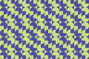Circles Designs Green and Blue Geometric Pattern and Background vector