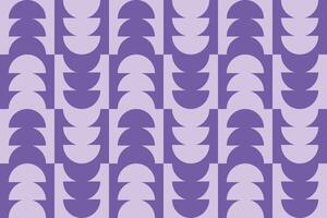 Half Circle Design Up and Down Geometric Pattern vector