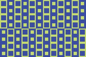 Square Green and Blue Geometric Pattern vector
