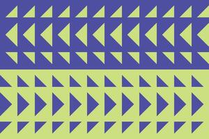 Triangles Right and Left Green and Blue Geometric Pattern vector