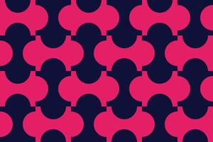Half Circle Design Grid Geometric Pattern vector