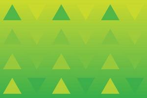 Triangles Up and Down Green Geometric Background vector