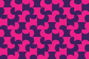 Half Circles Geometric Pattern and Background vector