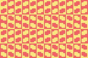 Geometric Shapes Yellow and Orange Geometric Pattern vector