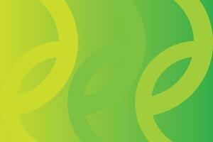 Geometric Shapes Green Abstract Background vector