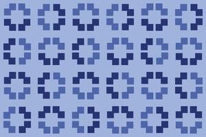 2 Square Shape Design Geometric Pattern vector