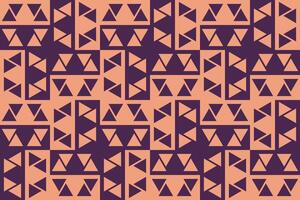 2 Triangle Shape Brown and Purple Geometric Pattern vector