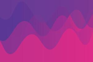 Wavy Shapes Purple Abstract Background vector