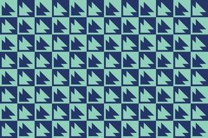 Triangle Shape Green and Blue Geometric Pattern vector