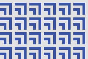 Geometric Shape Grey and Blue Geometric Pattern vector
