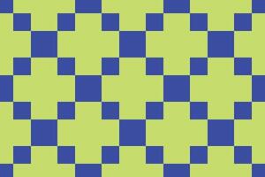 Square Blue and Green Geometric Pattern vector