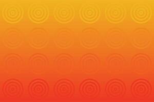 Multi Circle Shape Orange Geometric Background vector