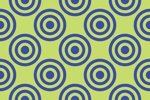 Circle Shape Green and Blue Geometric Background vector