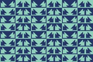 Triangle Shape Green and Blue Geometric Pattern vector