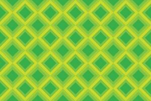 Green Square Tile Geometric Pattern and Background vector