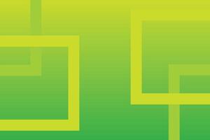 Multi Square Frame Green Abstract Background vector