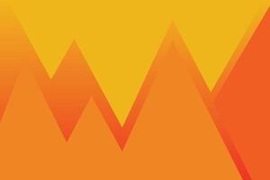 Triangular Shapes Orange Geometric Background vector