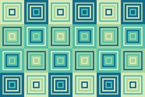 Square Multi Color Geometric Pattern and Background vector