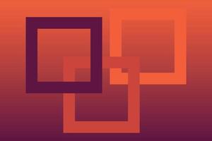 Multi Square Center Design Abstract Background vector