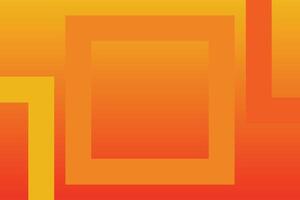 Square Orange Abstract Background vector