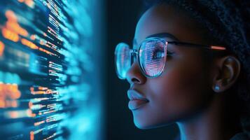 Cyber security business concept photo