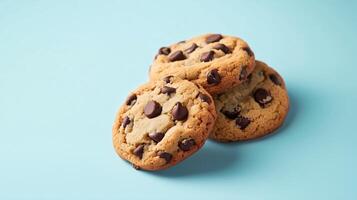 chocolate baking chip cookies photo