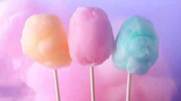 candy in soft pastel decoration photo