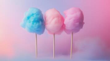 soft cotton candy photo