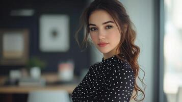 Beautiful 30 year old businesswoman photo