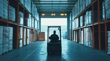warehouse working factory photo