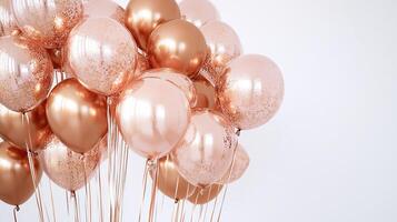 rose gold balloons photography photo