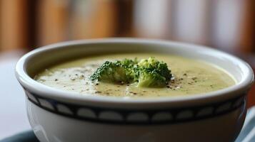 broccoli gourmet soup photo