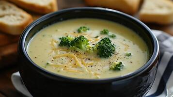 cream of broccoli soup vegetable photo