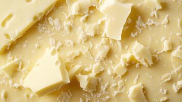 closeup of yellow cheese photo