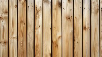 Simple wooden fence photo