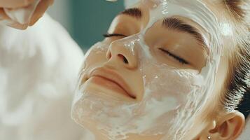 a facial treatment expertise photo