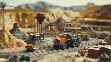 rare earth mining industry photo