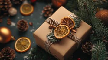 christmas surprise gift box event photo