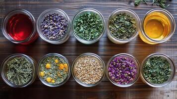 herbal teas relaxation photo