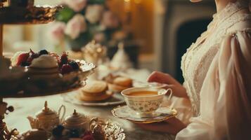 Bridgerton tea party photo