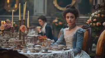 Bridgerton tea party photo