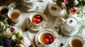 Bridgerton tea party photo