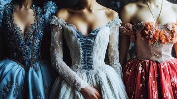 bridgerton-inspired dresses styles photo