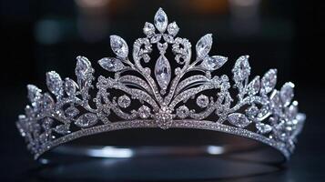 pageant silver tiara photo