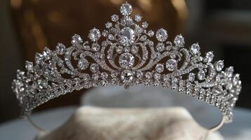 pageant silver tiara photo