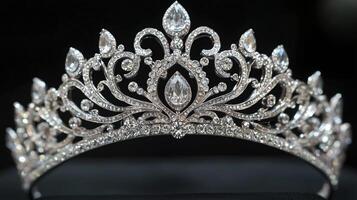 pageant silver tiara photo