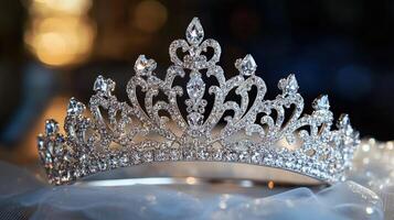 pageant silver tiara photo